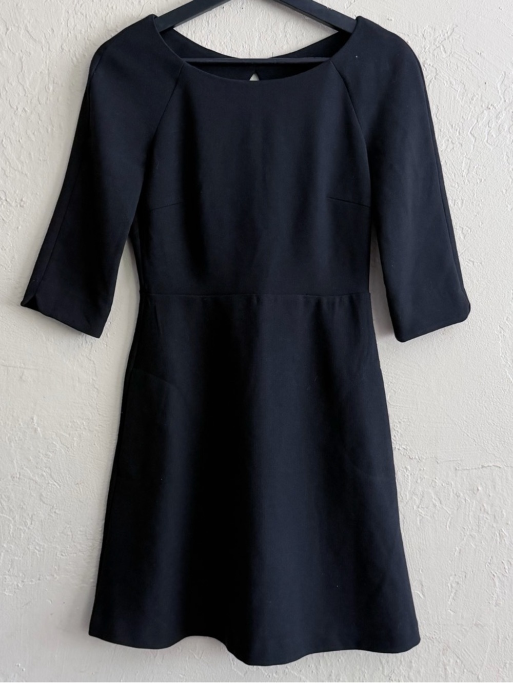 Zara Black Backless A-Line Dress